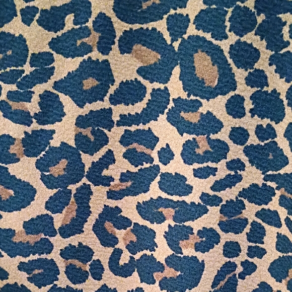 Terra & Sky Leopard Print Wide Leg Pants - Picture 2 of 4